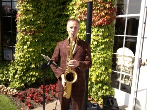 Pennycook Park wedding saxophone fabulous wedding