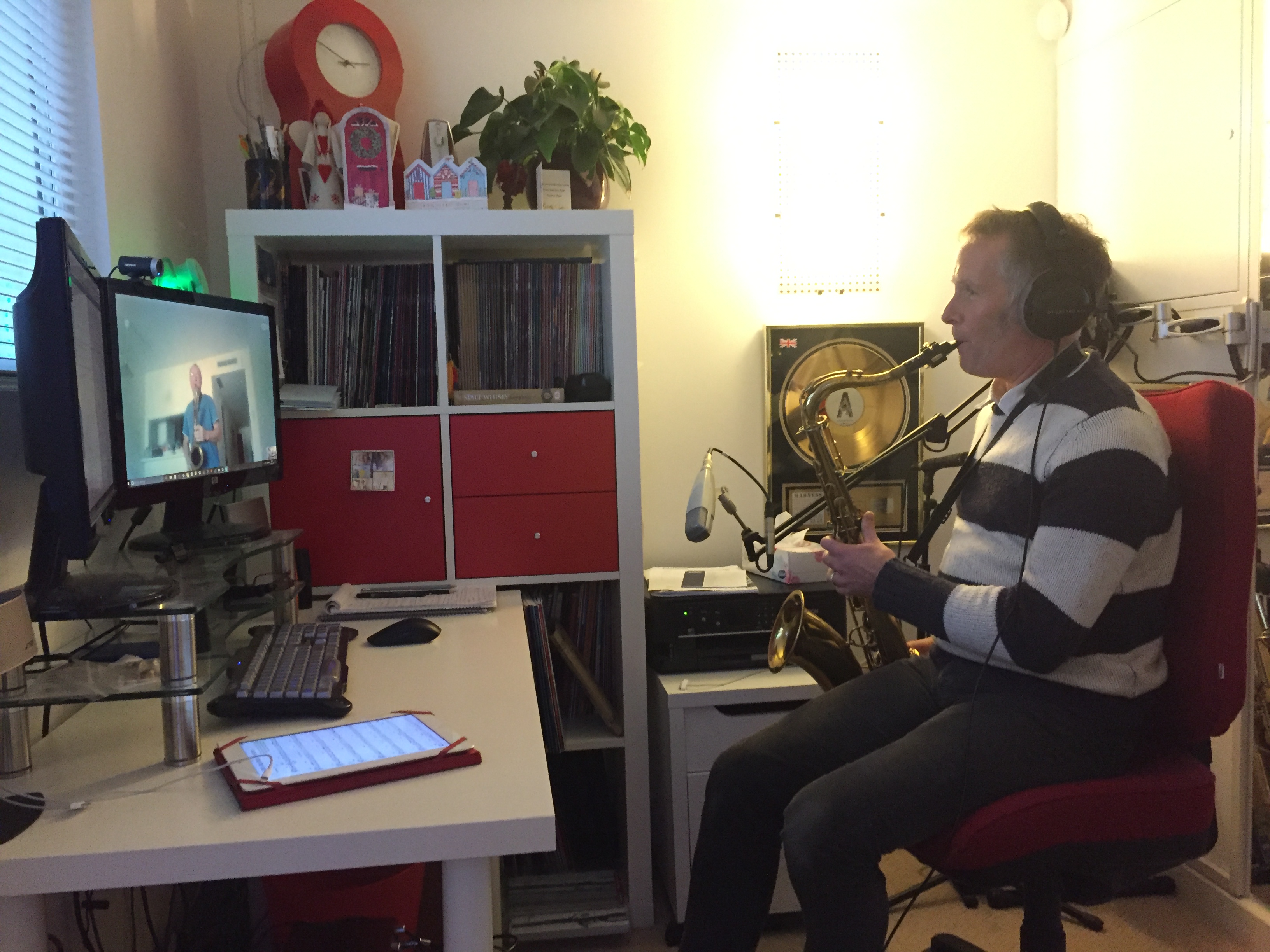 Skype sax lessons